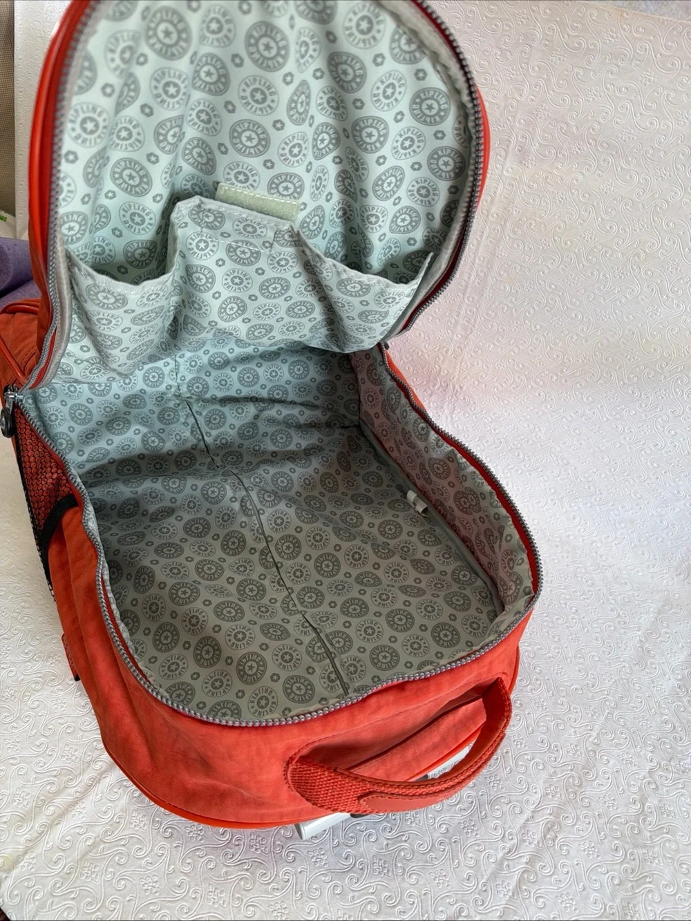 Kipling Sausalito Wheeled Rolling Backpack Carry On Convertible Bag Travel Pack